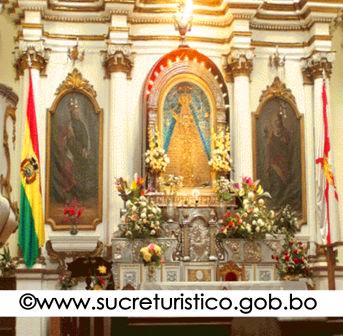 Chapel of the Virgin of Guadalupe, Metropolitan Cathedral, Sucre Bolivia Chapel of the Virgin of Guadalupe, Metropolitan Cathedral, Sucre Bolivia