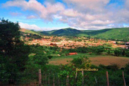 Panoramic View of the Town of Samaipata Bolivia Panoramic View of the Town of Samaipata Bolivia