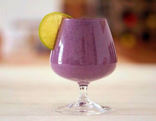 Api Morado. Bolivian Food and Recipes. Hot Purple Corn Drink.