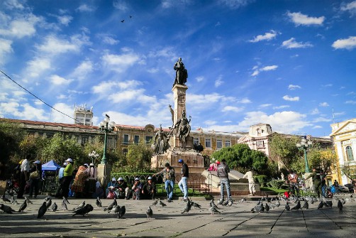 La Paz, Bolivia - Plaza Murillo