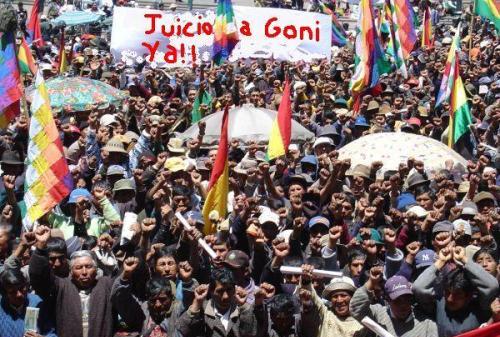 2003 Protests in Bolivia