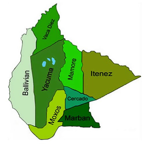 the department (state) of beni bolivia