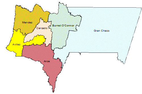 the department (state) of tarija bolivia
