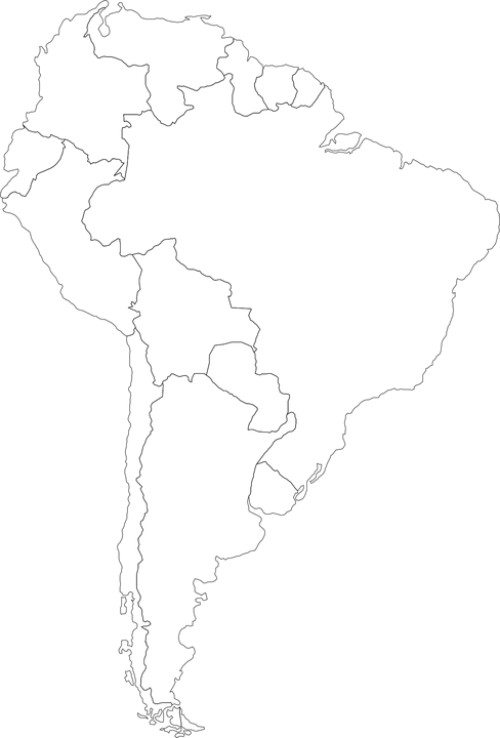 Map of Bolivia and its location within South America