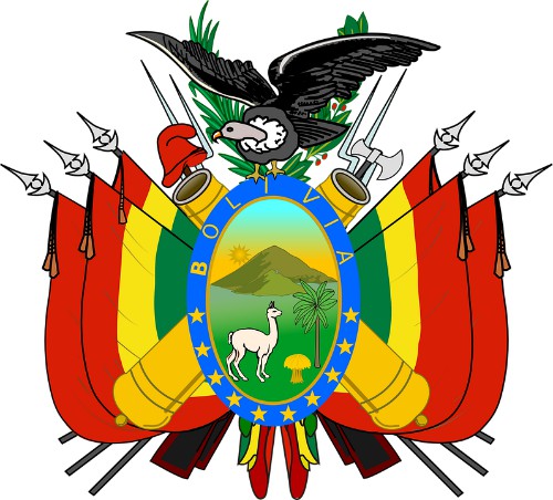 Bolivian Flag - National Emblems - Coat of Arms
