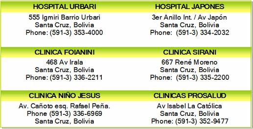 hospitals clinics santa cruz bolivia hospitals clinics santa cruz bolivia