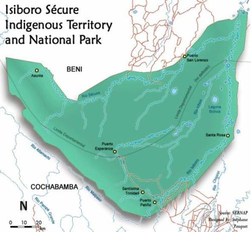 Parques nacionales, areas protegidas y reservas de Bolivia