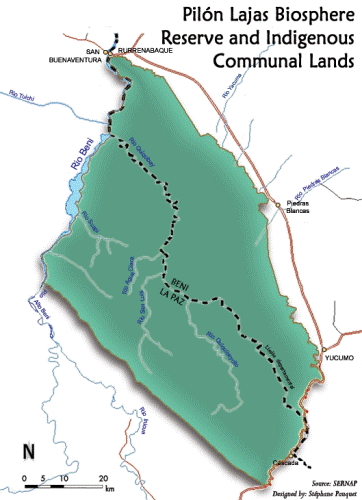 Parques nacionales, areas protegidas y reservas de Bolivia