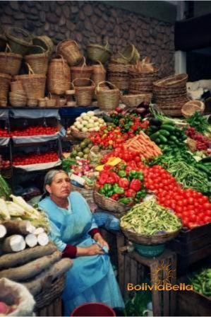 Outdoor Markets in Bolivia