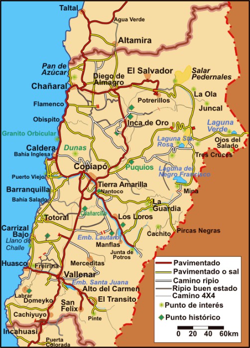 Click to see the source of this map Uyuni Map How to get to Salar de Uyuni Potosi Bolivia
