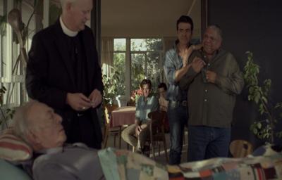 Reynaldo PAcheco con Christopher Plummer Y Ewan McGregror. Pelicula Beginners - Principiantes