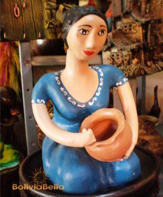 Painted pottery is what Cotoca is known for. 
