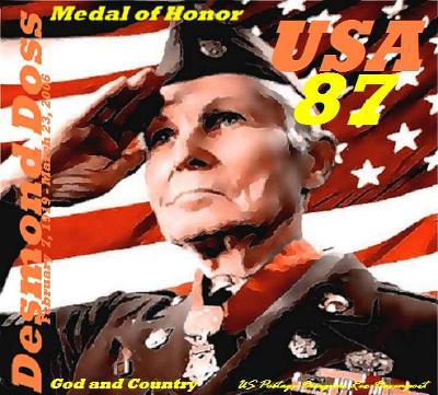 US Congressional Medal of Honor Desmond Doss by US Postage Designer Rex Davenport