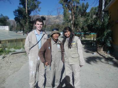 Our last day at the zoo with Emerson, the zoo keeper