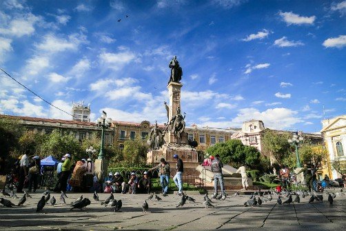 La Paz, Bolivia - Plaza Murillo La Paz, Bolivia - Plaza Murillo
