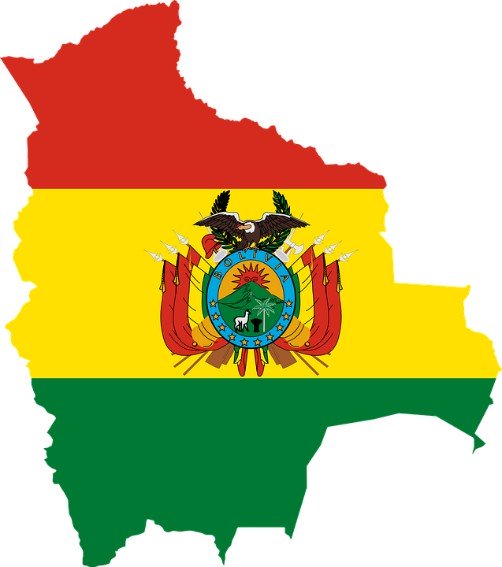 Bolivian National Emblems - Flag - Coat of Arms