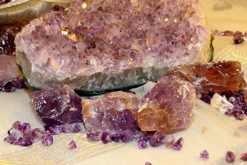 Bolivian National Emblems - National Gem - Ametrine - Bolivianite