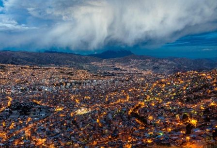 Bolivia Facts: La Paz Bolivia is one of the highest cities in the world.