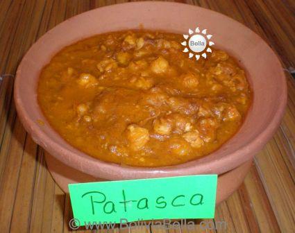 Bolivian Food and Recipes - Patasca