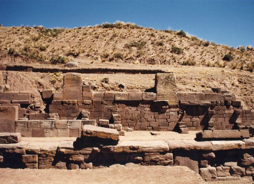 Tiwanaku ruins, Tiahuanaco, Bolivia