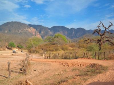 The Chaco region is very arid