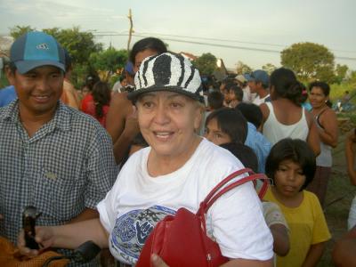 Tery in Trinidad helping flood victims in 2007